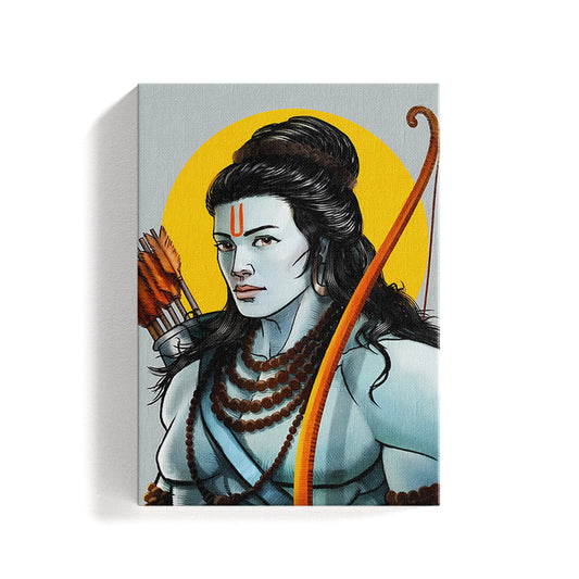 Lord Rama ji Canvas Wall Art