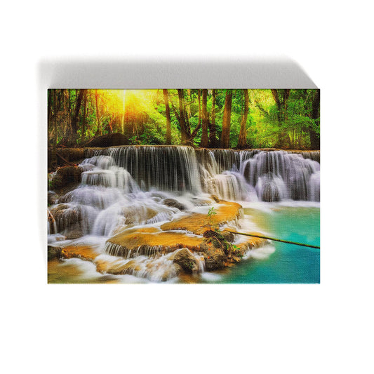 Water Fall landscape canvas Painting
