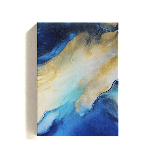 Water Ink Flood Canvas Painting